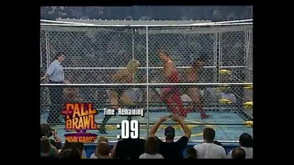 Team Wcw vs Team Nwo War Games Wcw Fall Brawl 1996 2/3