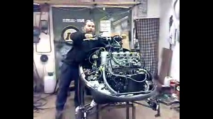 Моторна Шейна С Двигател От Suzuki Gsx - R750