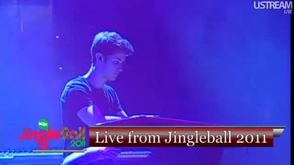 Demi Lovato performing at Jingle ball