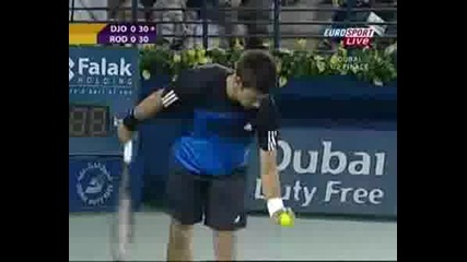 Andy Roddick Novak Djokovic 2008