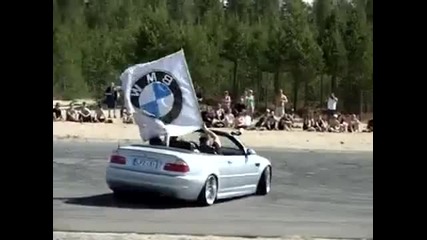 Bmw E46 — M3 Cabrio Drifting Show