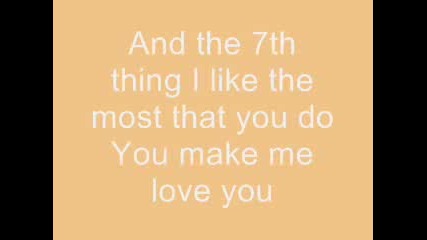 7 things - lyrics