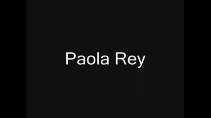 Paola Rey and Juan Alfonso Baptista