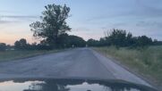 Лоша пътна настилка по републикански път