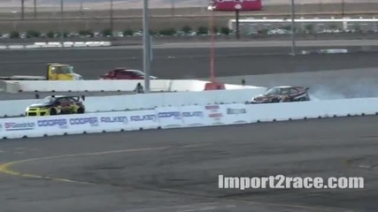 Sti vs Scion tc V8 Drifting Vegas