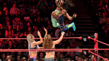 Bayley vs. Alexa Bliss vs. Mickie James - Triple Threat Money in the Bank Qualifying Match: Raw, May 14, 2018