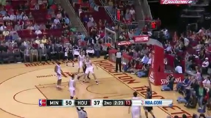 Minnesota Timberwolves Vs Houston Rockets _ Full Highlights _ 03_15_2013 _ Nba 2012_13 Season