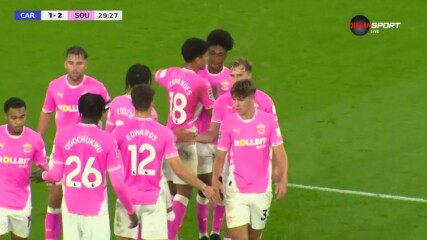 Кардиф - Саутхемптън 1:2 /първо полувреме/