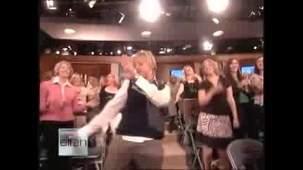 Ellen Degeneres Dances To Madonna & Justin