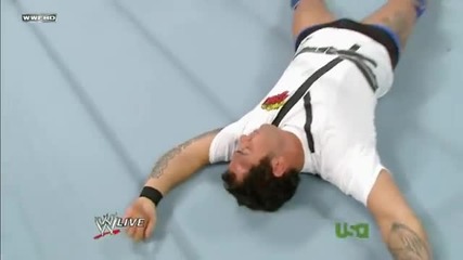 Jacknife Powerbomb on Santino Marella