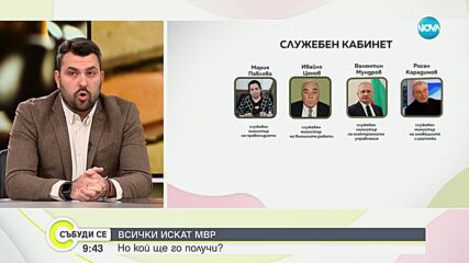 Георг Георгиев: В служебния кабинет има имена от „Продължаваме промяната”