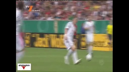 Некарелц - Байерн Мюнхен 0 - 1 Марио Гомез (купата на Германия) 02.08.09