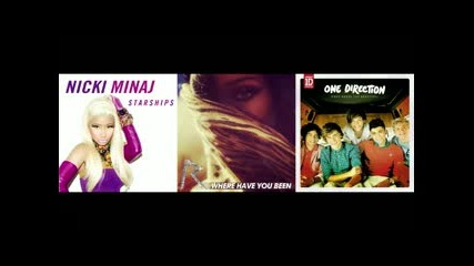 Невероятно! Nicki Minaj ft. Rihanna ft. One Direction - Where Have Starships Been Beautiful