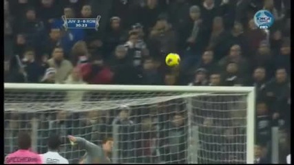 Del Piero Incredible Goal vs Roma 2-0