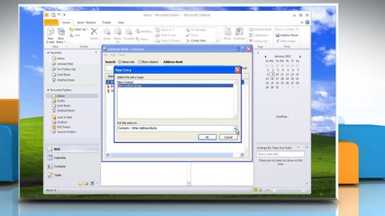 Microsoft® 2010: How to create a distribution list on Windows® Xp?