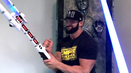 "Star Wars" Black Series figures and Force FX Z6 Riot Control Baton: WWE Unboxed with Zack Ryder