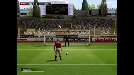 Fifa 05 gameplay match