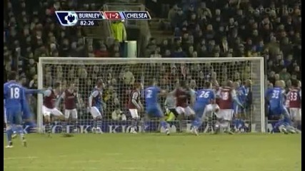 30.01.2010 Burnley 1 - 2 Chelsea (terry )