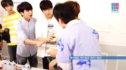 150813 Infinite - Kmilk Song Making Film