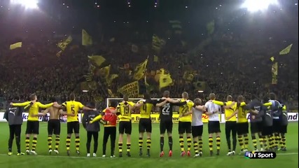 Впечатляващо! Ето как феновете на Борусия Дортмунд отпразнуваха победата над Хофенхайм