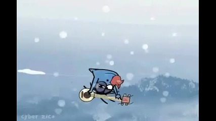 Crazy singing bird - We wish you a Merry Christmas