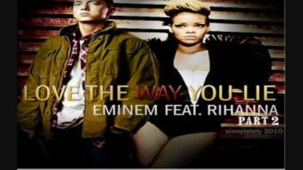 New! Eminem ft. Rihanna - Love the way you lie ( 2 part ) + bg subs 
