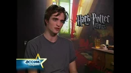 Access Hollywood Rob Pattinson Goblet Of Fire