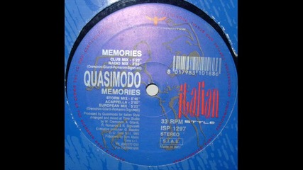 Quasimodo - Memories (radio Mix)