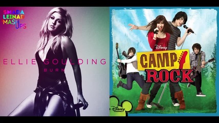 Ellie Goulding vs. Demi Lovato & Joe Jonas - Burn Me