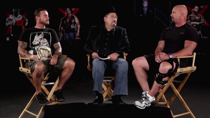 Tension boils over when Cm Punk and Stone Cold Steve Austin talk Wwe '13)