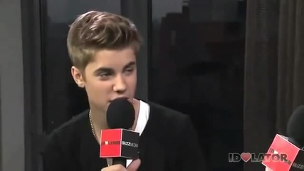 Justin Bieber Talks About Embarrassing Moments and Childhood Interview) !