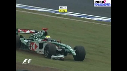 Formula 1 Инцидента С Марк Уебър Brasil 2004