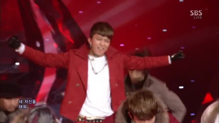 130217 B.a.p - Rain Sound & One Shot @ Inkigayo