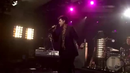 Adam Lambert - Broken English (live at i heart radio)