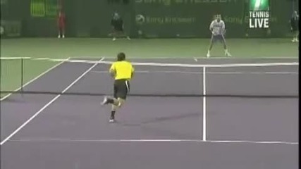 Fernando Gonzalez udrq Radek Stepanek =) 