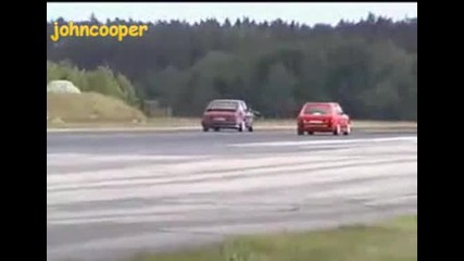 Saab 900 Turbo Vs Golf 1 Gti 