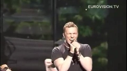 Евровизия 2009 - Дания - Втора репетиция - Brinck