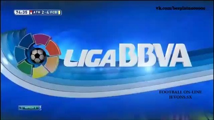 Атлетик Билбао - Барселона 2:5 - (la Liga) 8.02.2015