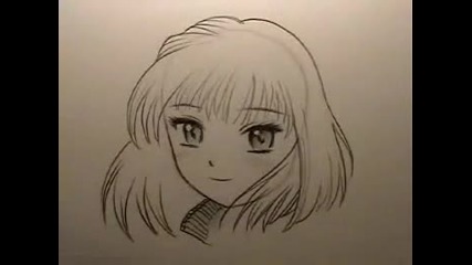 How to Draw - Manga Hair (female)