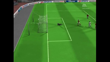 Красив гол на Lennon на Fifa 10 