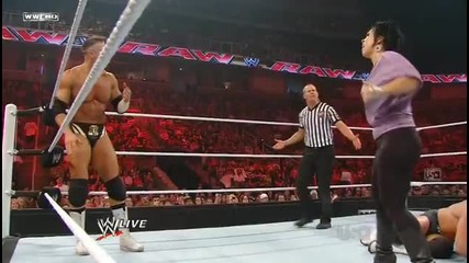 Wwe Raw 08.08.11 Alex Riley vs Dolph Ziggler ( Vickie Guerrero)
