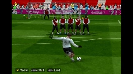 Free kick battle - Pes 6
