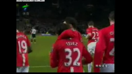 20.01.2009 Ман.ю - Дарби - Гол На Тевес За 3:0