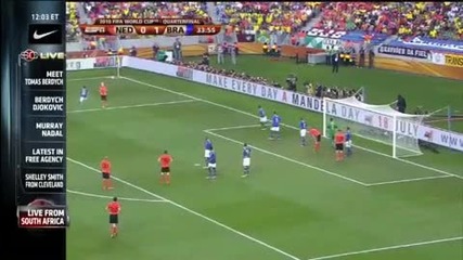 World Cup Холандия*уби* Бразилия 2 - 1
