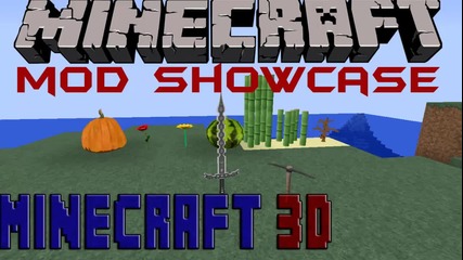 Minecraft Mod Showcase - Minecraft 3d Mod w/fritez