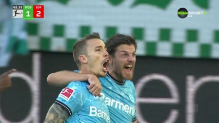 Волфсбург - Байер Леверкузен 1:2 /репортаж/
