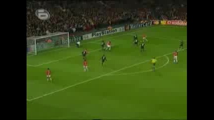 Ман Юнайтед - Лион 1:0 (04.03.08)