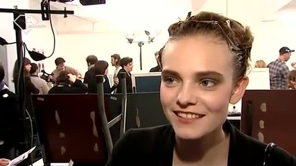 fashiontv Ftv.com - Nimue Smit Models Talk Fall Winter 2010 - 2011 