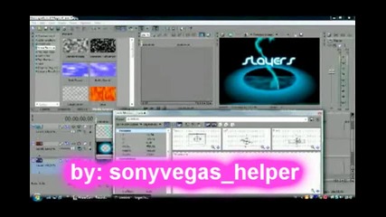 sony vegas 3d ~text portal~ type 1 