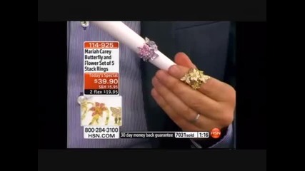 Mariah Carey on Hsn [part 1.2] 12pm - 1pm 11th Feb 2011.